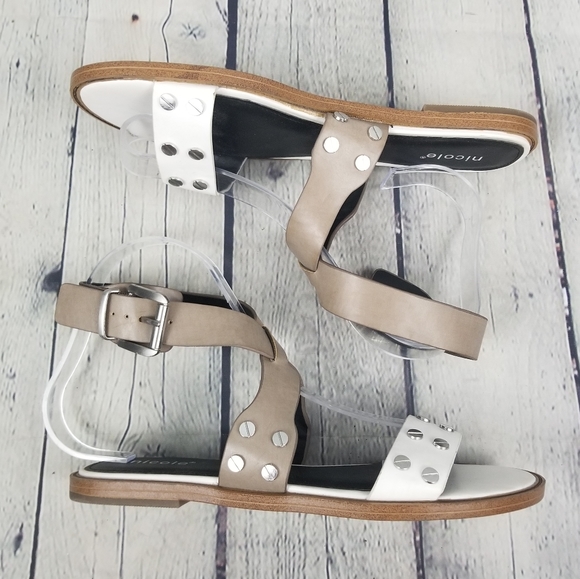 NICOLE | Dara open toe ankle strap sandals - Picture 2 of 9